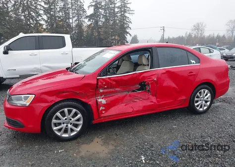 2014 Volkswagen Jetta Se z USA, uszkodzony, nr VIN 3VWD17AJ7EM370491